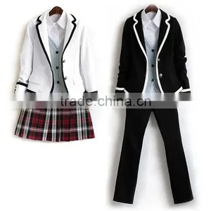 OEM TC and Cotton Woven Fabric Adult School Uniforms thumbnail-1