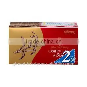 Japan Ladies Condom 'USU USU R1500 ' --- Inside Top Jelly-filled Condom --- 12 x 2P thumbnail-1