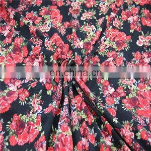 Spandex Cotton Jersey Printed Fabric for Ladies Shirt Dress thumbnail-4