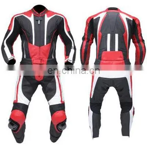 Leather Motorbike Racing Suit,Leather Motorcycle Suit,Racer Leather Suit thumbnail-6