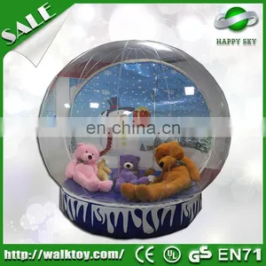 Newest Christmas Giant Inflatable Snow Globe thumbnail-4