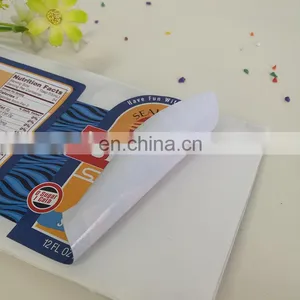 Hot Sale PVC Food Sticker Custom Shape Waterproof Sticker With Logo Printed for Sauce Bottle thumbnail-4