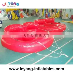 New Design 2 Riders Water Sports Inflatable Towable Flying Ski Tube thumbnail-1