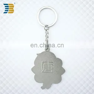 Beautiful 3D Cartoon Character Shape Custom Silver Plating Keychain thumbnail-3