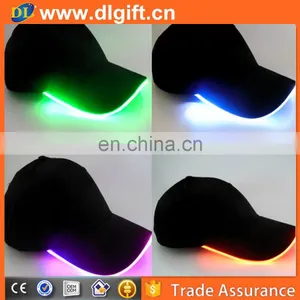 Led Lights Embroidery Logo Designed Custom Hats/ Bright Led Cap/ Hat Party Ideas thumbnail-3