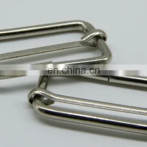 Factory Price Zinc Alloy Metal D Ring for Belt , Stainless Steel D Ring for Tape thumbnail-4