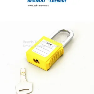 Steel Shackle Brass Body Safety Padlocks With Master Key thumbnail-3