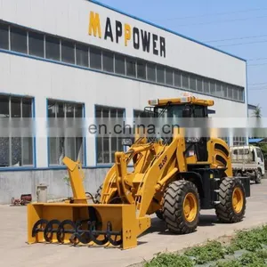 1.6ton Wheel Loader With 4 in 1 Bucket,Chinese Mini Wheel Loader ZL16 Front Loader for Sale thumbnail-3