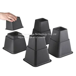 Bedding Premium Adjustable Furniture Risers,Bed Riser, Table Riser, Chair Riser Sofa Riser thumbnail-1