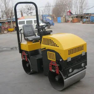 Single Drum Roller Compactor Gasoline Type Double Drum thumbnail-2