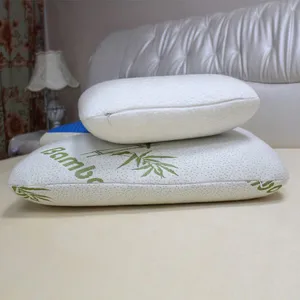 Amazon Golden Supplier Environmental Bamboo Memory Foam Pillow thumbnail-1