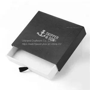 Custom Drawer Design Jewellery Necklace Box Packaging Drawer Charms Jewelry Gift Box With Hot Stamping Logo thumbnail-3