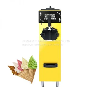 Mini Single Flavor Ice Cream Machine Table Model for Cold Drink Shops Bars Soft Ice Cream Machine thumbnail-1