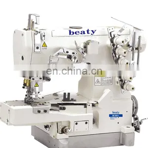 BA 600-02 HIGH SPEED CYLINDER BED TAPE BINDING EDGE ROLLIING INTERLOCK SEWING MACHINE thumbnail-1