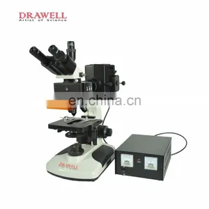 Drawell 2002H Lab And Medical Trinocular Fluorescent Microscope thumbnail-2