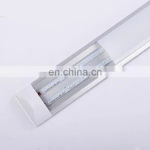 18W Industrial Modern Strip Shaped Ceiling Light Silver Office Hanging Indoor Lamp thumbnail-2