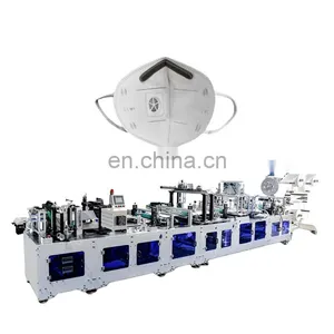 Disposable Dustproof Regular Anti Fog Folded Face Respirator Making Machine thumbnail-1