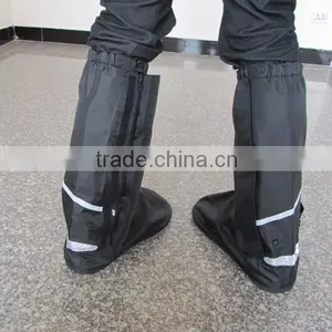 Polyester PVC Motorcycle Rain Shoe Cover thumbnail-1