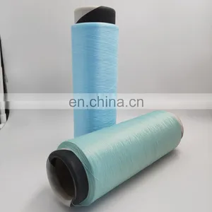 Material Polyester 100% And Filament DTY Yarn Type Polyester Poliester Yarn Dty 75d*36f/2 Twist Flesh thumbnail-3