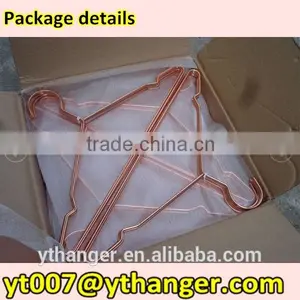 Luxury Metal Wire Hanger Copper Hanger for Disply thumbnail-5
