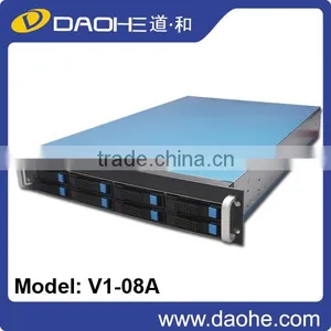 Hot Sale New 2U 8bays Storage Server Case,rack Case, Hotswap Fanwall Rackmount Chassis thumbnail-1