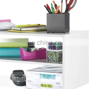 Wholesale Modern Indoor Wood Living Room Bathroom Storage Shelf Wooden 2 Tier Shoe Racks thumbnail-2