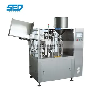Automatic Medical Ointment Aluminium Tube Filling Sealing Machine thumbnail-1