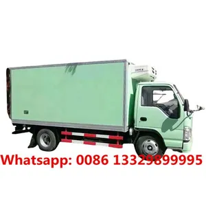 ISUZU 2T Loading Capacity Refrigerated Truck for Meat/milk/fish/frozen Chicken Reefer Box Van Type Freezer Vaccine Transporter for Sale thumbnail-2