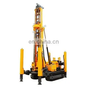 300M Deep Portable Water Well Drilling Rig With Hydraulic Drilling Rig and Mud Pump thumbnail-1