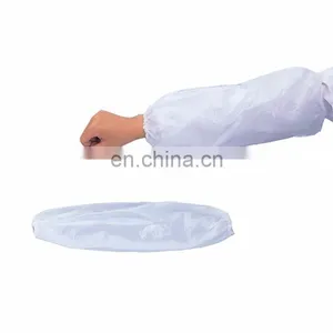 Disposable Sleeve Cover White Blue Pe/sms Sleeves Arm Cover Plastic Waterproof Sleeves Over thumbnail-2