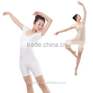 Spandex Shorty Unitard, Wholesale Gymnastics Leotards, Leotard With Shorts thumbnail-1