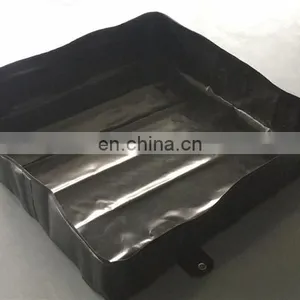 6' W x 8' L x 1' H Portable Collapsible Foldable Secondary Containment Oil Spill Berm thumbnail-3