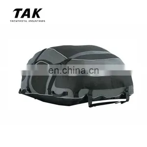 19 Cubic Ft Rooftop Cargo Carrier Bag Waterproof Luggage Carrier for SUVs Roof Top Storage Soft Cargo Bag Luggage Travel Bag thumbnail-5