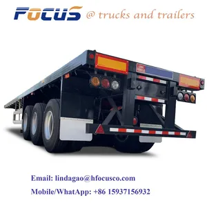 Different Types of Lowbed Trailers , Low Bed Trailer, Low Bed Trailer for Sale at Cost Price, With Table Sizes of 40ft , 2 Axle , 3 Axle thumbnail-1