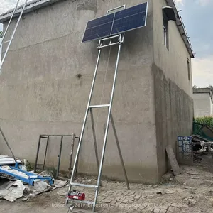 Safety and Fast Assembly Electric Alum Ladder Lift Solar Panel Lift thumbnail-1