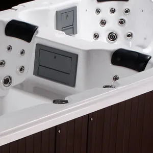 Manufacturer Swimming Piscina Pool Spa Swim Spa Hot Tub Piscina Pool Quality Factory Price Hot Tub thumbnail-3