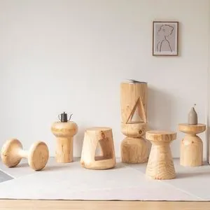 Wooden Side Table thumbnail-3