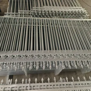 Anti-Rust Galvanized Steel Fence thumbnail-3