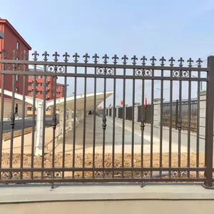 Wrought Iron Fence With Installation Support, Mill Test Report Provided thumbnail-4
