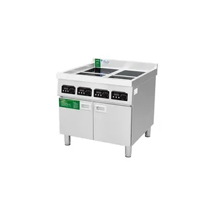 Open Kitchen Induction 4-Burner Clay Pot Stove thumbnail-2