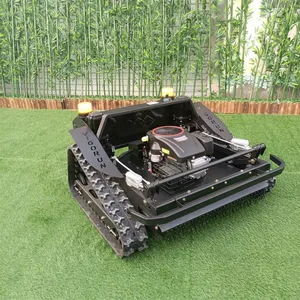 Petrol Speed of Travel 6Km/H Adjustable Mowing Height Remotely Controlled Mowing Robot thumbnail-2