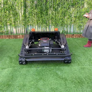 Petrol Brushless Walking Motor Zero Turn Remote Operated Robotic Slope Mower thumbnail-1