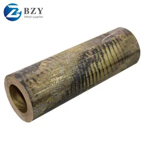 Metal Hot Selling Seamless Round Pure Copper Tubes ASTM B280 Straight Copper Brass Pipes China Supplier thumbnail-4