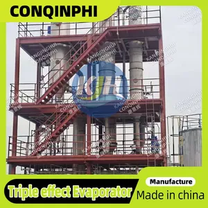 Kompakter plattenförmiger Vierstufen-Eindampfer 220V Semi-automatischer Betrieb 800L/H Ausstoß thumbnail-1
