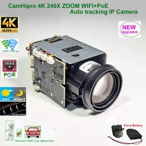 4K 8-megapixel 240x Zoom Wireless Network Camera CAMHI ZOOM IP CAMERA thumbnail-1
