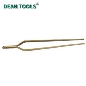 Non-Sparking Flat Tweezer, Industrial Tweezers,Non-sparking Precision Tweezers, Aluminum Bronze thumbnail-5