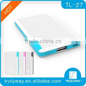 External Ultra-thin 2400mAh Mini Design as Credit Card Power Bank With Li-polymer Battery thumbnail-1