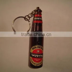 All Shapes Plastic Led Customed Design Logo and Projector Your Own Logo KeychainTorch Led Light Keyring to Your Friend thumbnail-3