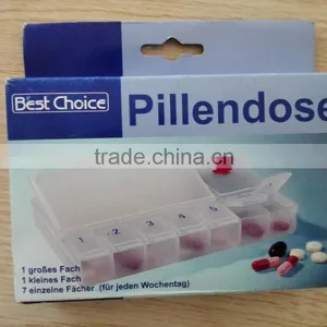 Plastic Dispenser Pill Reminder Box thumbnail-1