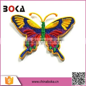 BOKA Embroidery Big Colorful Butterfly Patch Factory Direct Sell thumbnail-1